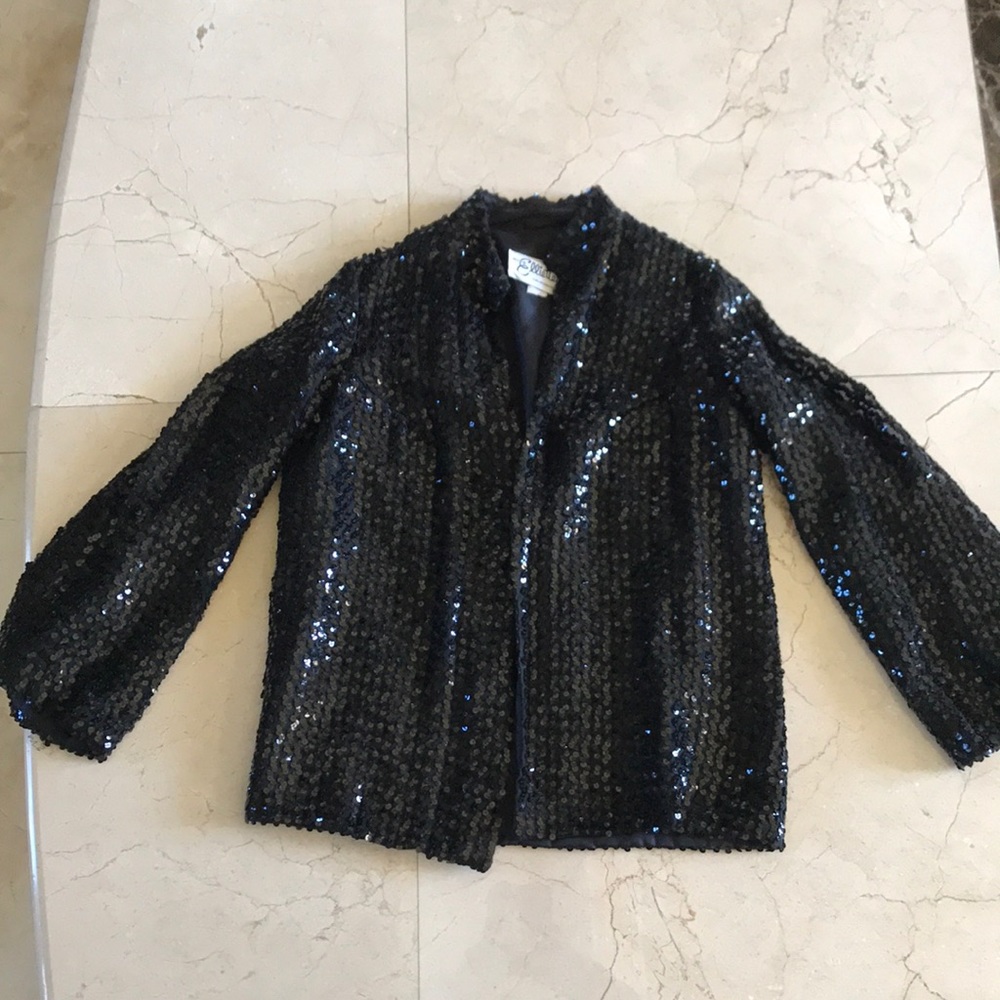 Vintage sequins blazer